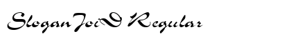 SloganJoiD Regular preview