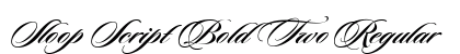 Sloop Script Bold Two Regular preview