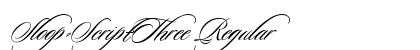 Sloop-ScriptThree Regular preview