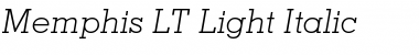Download Memphis LT Light Font