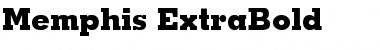 Memphis-ExtraBold Font
