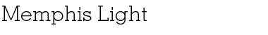 Memphis-Light Font