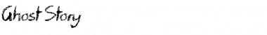 Ghost Story Font