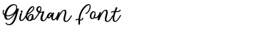 Gibran Font
