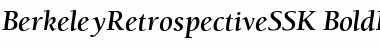 BerkeleyRetrospectiveSSK Font