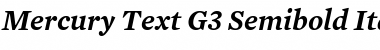 Mercury Text G3 Font