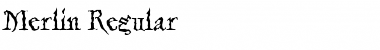 Merlin Regular Font Merlin Regular Font