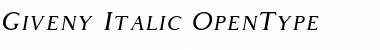Giveny Free Font
