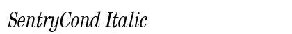 SentryCond Italic