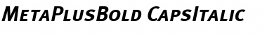 MetaPlusBold Font