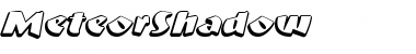 MeteorShadow Font