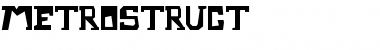 Download Metrostruct Font Download Metrostruct Font