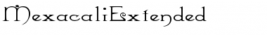 MexacaliExtended Font
