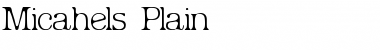Micahels Font