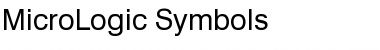 MicroLogic Symbols Font