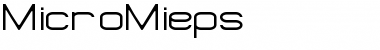 Download MicroMieps Font