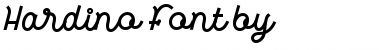 Download Hardino Font Download Hardino Font