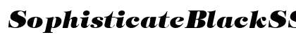 SophisticateBlackSSK Bold Italic preview