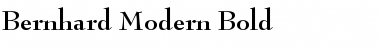 Bernhard Modern Roman Bold Font