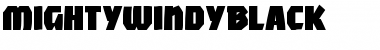 MightyWindy Font