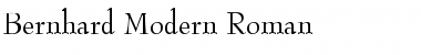 Bernhard Modern Roman Regular Font