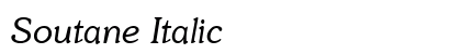 Soutane Italic preview