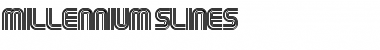 Millennium 5lines Font