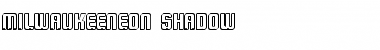 MilwaukeeNeon-Shadow Regular Font