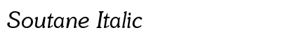 Soutane Italic preview