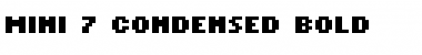 Download Mini 7 Condensed Font Download Mini 7 Condensed Font