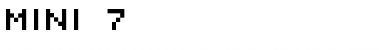 Download MINI 7 Font