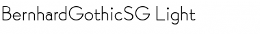 BernhardGothicSG Font