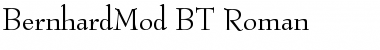 Download BernhardMod BT Font