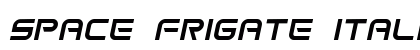 Space Frigate Italic preview