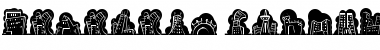 MiniPics NakedCityNight Font MiniPics NakedCityNight Font