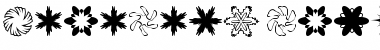 Download MiniPics-Snowflakes Font