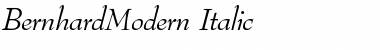 BernhardModern Italic Font