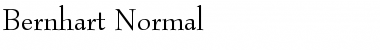 Bernhart Normal Font