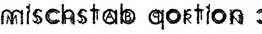Download Mischstab Portion Control Font Download Mischstab Portion Control Font