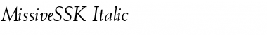 MissiveSSK Font
