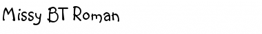Missy BT Font