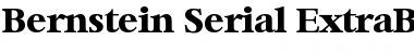 Bernstein-Serial-ExtraBold Font