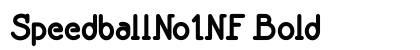 SpeedballNo1NF Bold preview