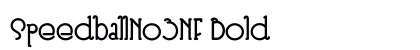 SpeedballNo3NF Bold preview