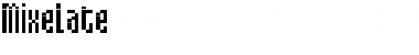 Download Mixelate Font Download Mixelate Font