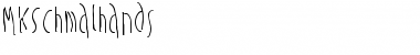 Download MKSchmalhands Font Download MKSchmalhands Font