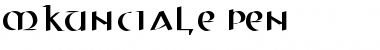 Download MKUnCiale-Pen Font Download MKUnCiale-Pen Font