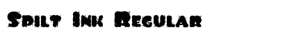 Spilt Ink Regular preview