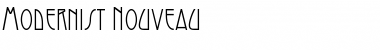 Modernist Nouveau Font