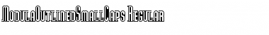 ModulaOutlinedSmallCaps Font